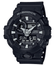 CASIO G-SHOCK GA-700-1BDR BLACK ANA-DIGI DIAL BLACK RESIN STRAP MEN'S WATCH G715
