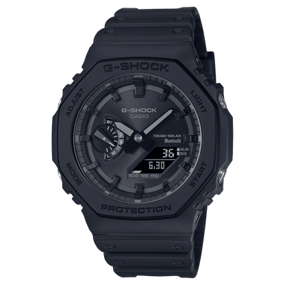 CASIO G-SHOCK GA-B2100-1A1DR BLACK ANA-DIGI DIAL BLACK RESIN STRAP MEN'S WATCH G1242