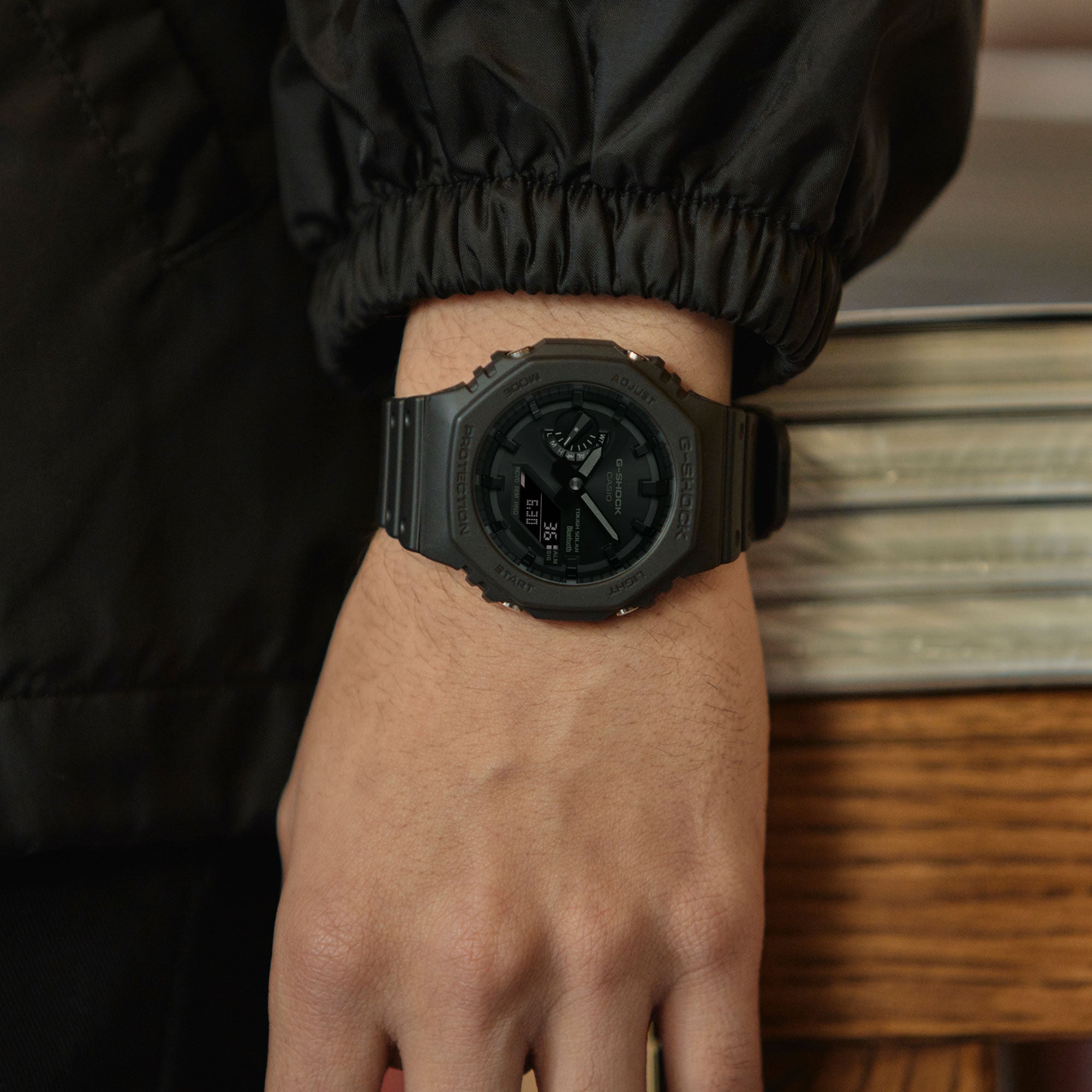 CASIO G-SHOCK GA-B2100-1A1DR Black Analog-Digital Dial Men's Watch