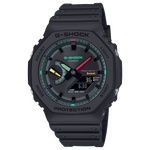CASIO G-SHOCK GA-B2100MF-1ADR MULTI-COLOURED ANA-DIGI DIAL BLACK RESIN STRAP MEN'S WATCH G1554