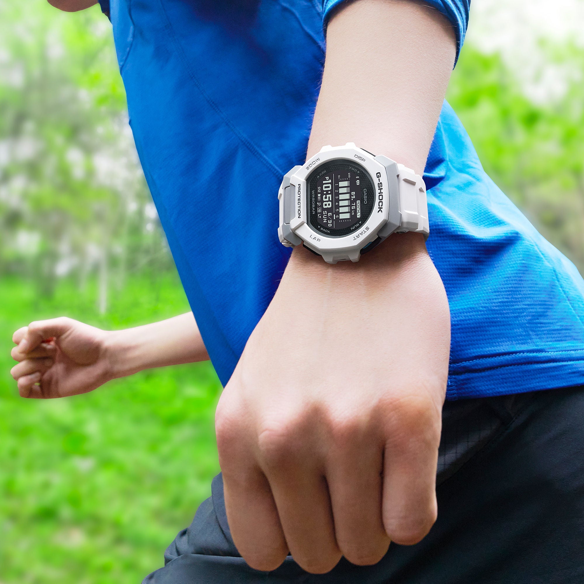 CASIO G-SHOCK GBD-300-7DR White Digital Watch – casiostore.bhawar.com