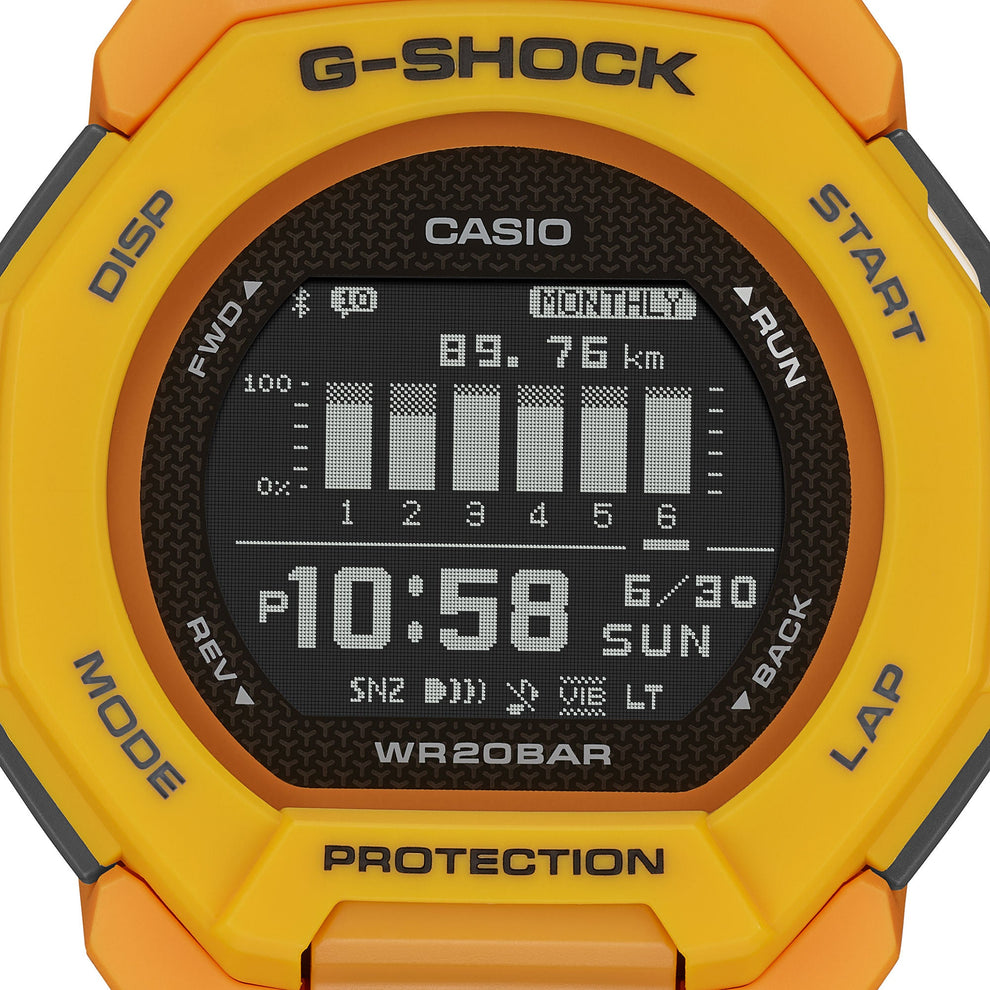 CASIO G-SHOCK GBD-300-9DR Yellow Digital Watch – casiostore.bhawar.com