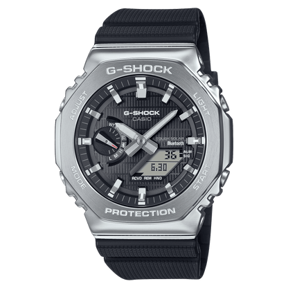 CASIO G-SHOCK GBM-2100-1ADR BLACK ANALOG-DIGITAL DIAL BLACK BIO-BASED RESIN BAND G1581