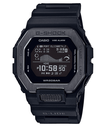 CASIO G-SHOCK GBX-100NS-1DR  DIGITAL DIAL BLACK RESIN STRAP MEN'S WATCH G1125
