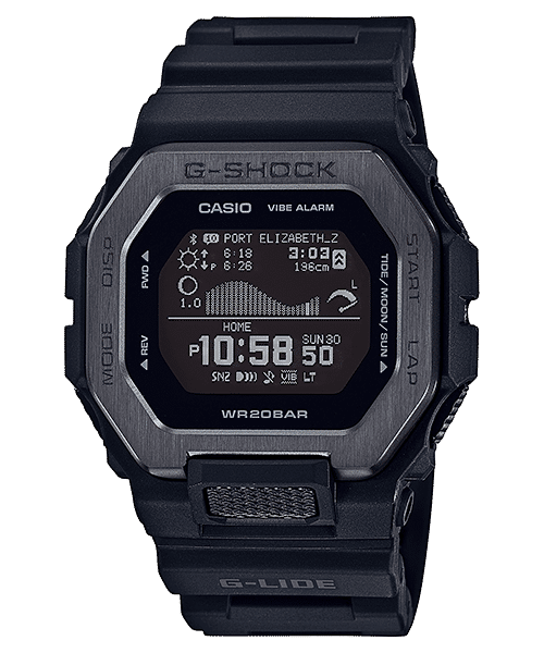 CASIO G-SHOCK GBX-100NS-1DR  DIGITAL DIAL BLACK RESIN STRAP MEN'S WATCH G1125