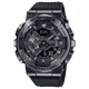 CASIO G-SHOCK G-STEEL GM-110BB-1ADR BLACK IP ANA-DIGI DIAL BLACK RESIN STRAP MEN'S WATCH G1370
