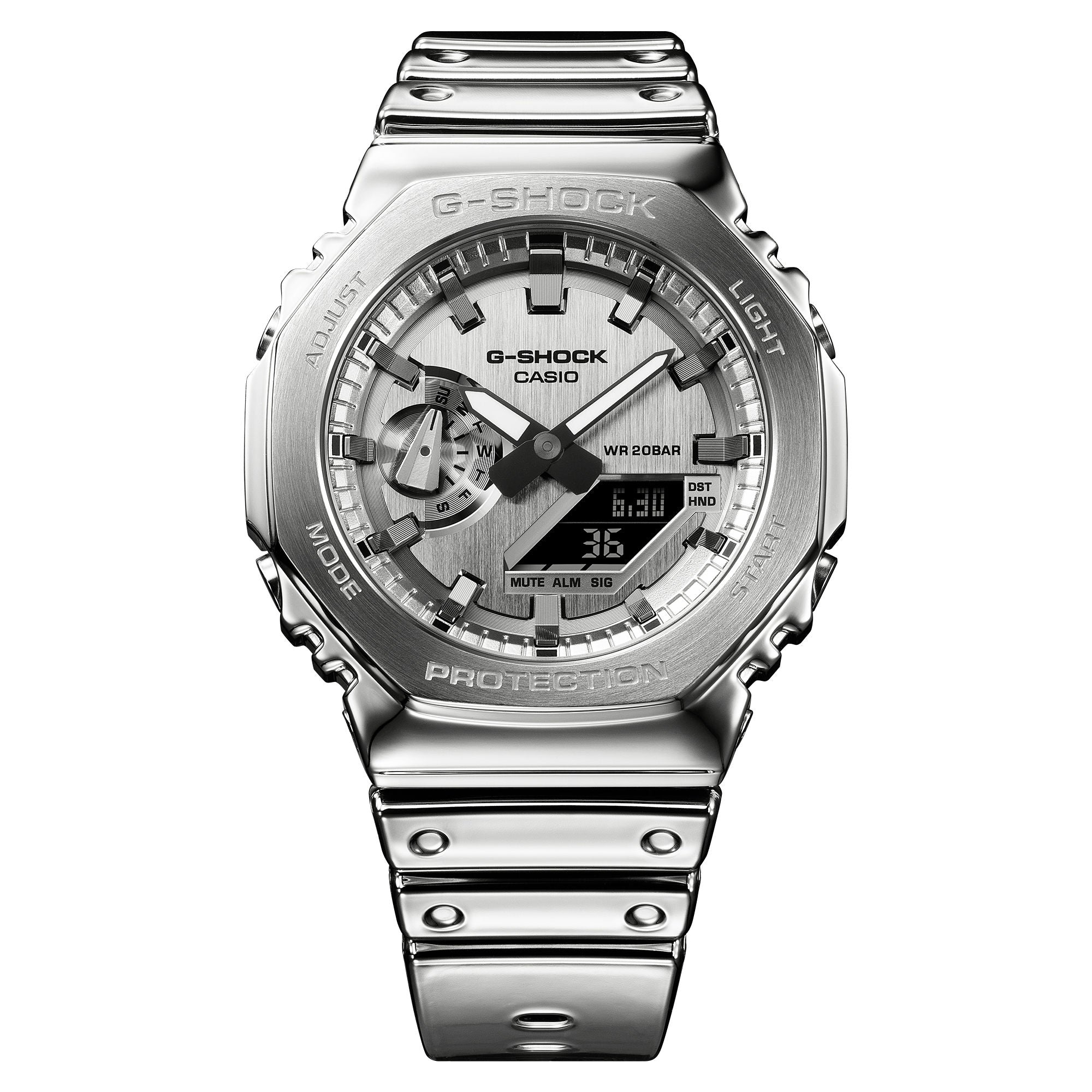 CASIO G-SHOCK GM-2100YM-8A Metal Covered Analog-Digital Watch