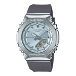 CASIO G-SHOCK WOMEN GM-S2110-2ADR BLUE ANALOG-DIGITAL DIAL GREY  BIO-BASED RESIN BAND G1624