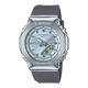 CASIO G-SHOCK WOMEN GM-S2110-2ADR BLUE ANALOG-DIGITAL DIAL GREY  BIO-BASED RESIN BAND G1624