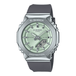 CASIO G-SHOCK WOMEN GM-S2110-3ADR GREEN ANALOG-DIGITAL DIAL GREY  BIO-BASED RESIN BAND G1625