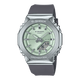 CASIO G-SHOCK WOMEN GM-S2110-3ADR GREEN ANALOG-DIGITAL DIAL GREY  BIO-BASED RESIN BAND G1625