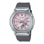 CASIO G-SHOCK WOMEN GM-S2110-4ADR PINK ANALOG-DIGITAL DIAL GREY  BIO-BASED RESIN BAND G1626