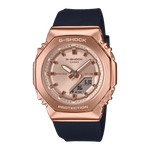 CASIO G-SHOCK WOMEN GM-S2110PG-1A4DR ROSE GOLD ANALOG-DIGITAL DIAL BLACK BIO-BASED RESIN BAND G1693