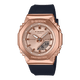 CASIO G-SHOCK WOMEN GM-S2110PG-1A4DR ROSE GOLD ANALOG-DIGITAL DIAL BLACK BIO-BASED RESIN BAND G1693