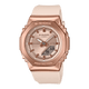 CASIO G-SHOCK WOMEN GM-S2110PG-4ADR ROSE GOLD ANALOG-DIGITAL DIAL BEIGE BIO-BASED RESIN BAND G1694
