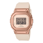 CASIO G-SHOCK G-STEEL GM-S5600UPG-4DR PINK DIGITAL DIAL WHITE RESIN STRAP WOMEN'S WATCH G1536