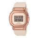 CASIO G-SHOCK G-STEEL GM-S5600UPG-4DR PINK DIGITAL DIAL WHITE RESIN STRAP WOMEN'S WATCH G1536