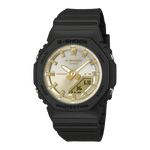 CASIO G-SHOCK GMA-P2100SG-1ADR GOLD ANA-DIGI DIAL BLACK BIO-BASED RESIN BAND WOMEN'S WATCH G1557