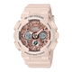 CASIO G-SHOCK GMA-S120MF-4ADR ROSE GOLD ANA-DIGI DIAL PINK RESIN STRAP WOMEN'S WATCH G732