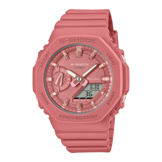 CASIO G-SHOCK GMA-S2100-4A2DR PINK ANA-DIGI DIAL PINK RESIN STRAP WOMEN'S WATCH G1108