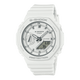 CASIO G-SHOCK GMA-S2100-7ADR WHITE ANA-DIGI DIAL WHITE RESIN STRAP WOMEN'S WATCH G1110