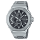 CASIO G-SHOCK GMC-B2100D-1ADR BLACK ANALOG DIAL SILVER STAINLESS STEEL SOLID ONE-TOUCH 3-FOLD CLASP BAND G1631
