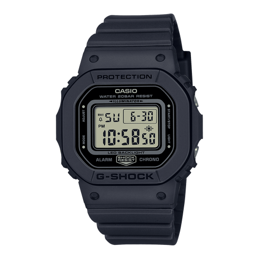 CASIO G-SHOCK GMD-S5600BA-1DR BLACK DIGITAL DIAL BLACK RESIN STRAP WOMEN'S WATCH G1468