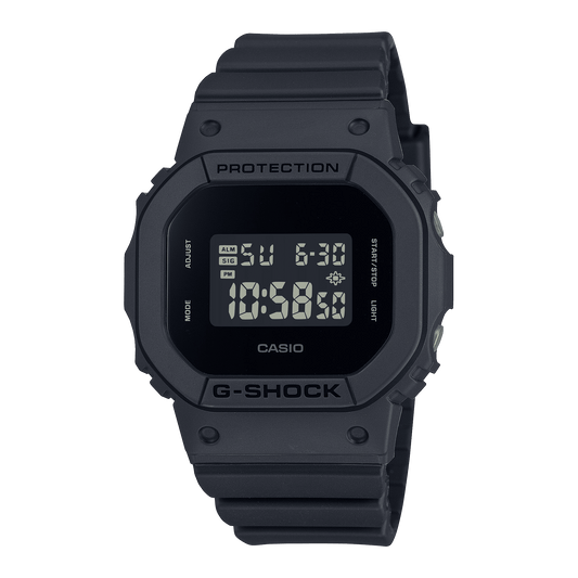 CASIO G-SHOCK WOMEN GMD-S5610BB-1DR BLACK DIGITAL DIAL BLACK BIO-BASED RESIN BAND G1616