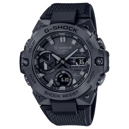 CASIO G-SHOCK GST-B400BB-1ADR BLACK ANA-DIGI DIAL BLACK RESIN STRAP MEN'S WATCH G1417