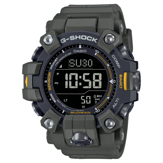 CASIO G-SHOCK GW-9500-3DR  DIGITAL DIAL MILITARY GREEN RESIN STRAP MEN'S WATCH G1445