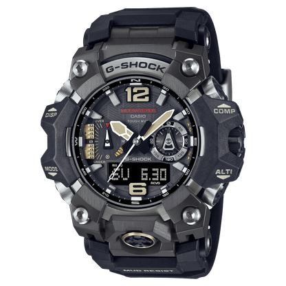 CASIO G-SHOCK MUDMASTER GWG-B1000-1ADR GRAY IP ANA-DIGI DIAL BLACK RESIN STRAP MEN'S WATCH G1473