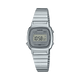 CASIO VINTAGE LA670WA-7DF GRAY DIGITAL DIAL SILVER STAINLESS STEEL BAND D342
