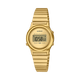 CASIO VINTAGE LA700WEG-9ADF GOLD DIGITAL DIAL GOLD STAINLESS STEEL BAND A2233