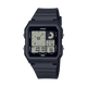 CASIO  LF-20W-1ADF  DIGITAL DIAL BLACK RESIN STRAP  WORLD TIME D311