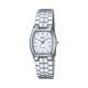 CASIO LTP-1169D-7ARDF WHITE ANALOG DIAL SILVER STAINLESS STEEL BAND WOMEN'S WATCH A2271