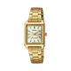 CASIO LTP-V007G-9EUDF GOLD ANALOG DIAL GOLD STAINLESS STEEL BAND WOMEN'S WATCH A2285