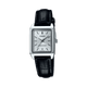 CASIO LTP-V007L-7E1UDF SILVER ANALOG DIAL BLACK LEATHER BAND WOMEN'S WATCH A2289