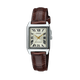 CASIO LTP-V007L-9BUDF GOLD ANALOG DIAL BROWN LEATHER BAND WOMEN'S WATCH A2291