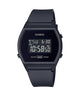 CASIO VINTAGE LW-204-1BDF BLACK DIGITAL DIAL BLACK RESIN STRAP D215
