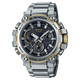 CASIO G-SHOCK MTG-B3000D-1A9DR GOLD IP SILVER ANALOG DIAL  SOLID BAND MEN'S WATCH G1446