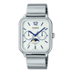 CASIO MTP-M305D-7AVDF WHITE ANALOG DIAL SILVER STAINLESS STEEL BAND MEN'S WATCH A2183