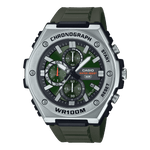 CASIO YOUTH MWA-300H-3AVDF GREEN ANALOG DIAL GREEN RESIN BAND AD283