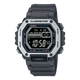 CASIO  MWD-110H-8BVDF  DIGITAL DIAL WHITE RESIN STRAP  10 YEAR BATTERY D302