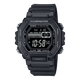 CASIO MWD-110HB-1BVDF BLACK IP DIGITAL DIAL BLACK RESIN STRAP MEN'S WATCH D349