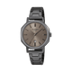 CASIO SHEEN SHE-4554GY-5AUDF GREY ANALOG DIAL GREY STAINLESS STEEL STRAP WOMEN'S WATCH 