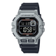 CASIO  WS-1400H-1BVDF SILVER DIGITAL DIAL BLACK RESIN STRAP  LAP MEMORY D270
