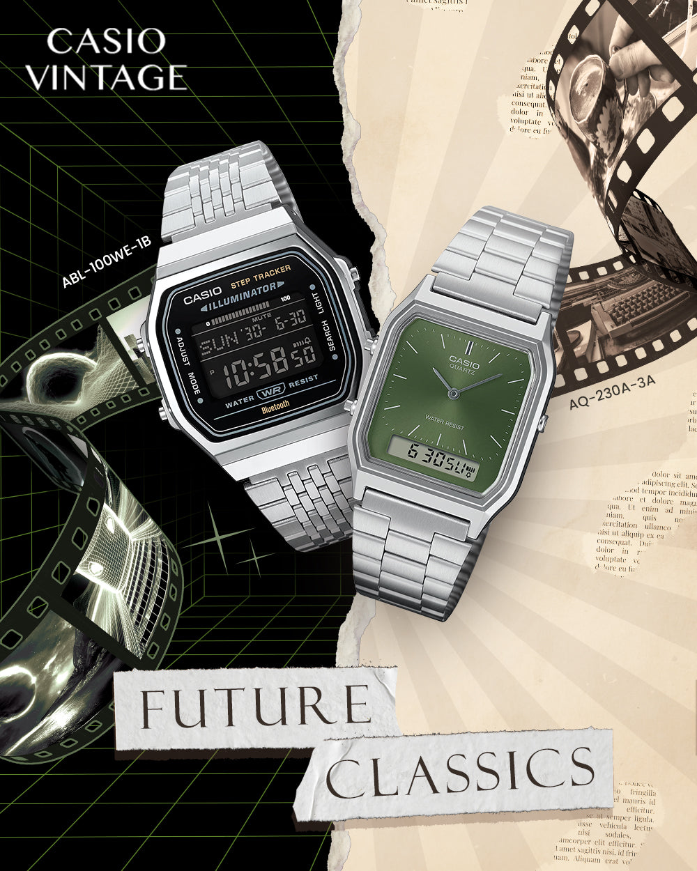 Vintage watch collection